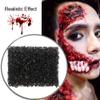 Halloween Xmas Special FX Blood Scar Stubble Effects Wound Makeup Stipple Sponge,FX Makeup Sponge, Scar Stubble Wound Cosplay Art Shaping Chic Effects(01# Rough Hole), FX Makeup Sponge, Hallowee view 2