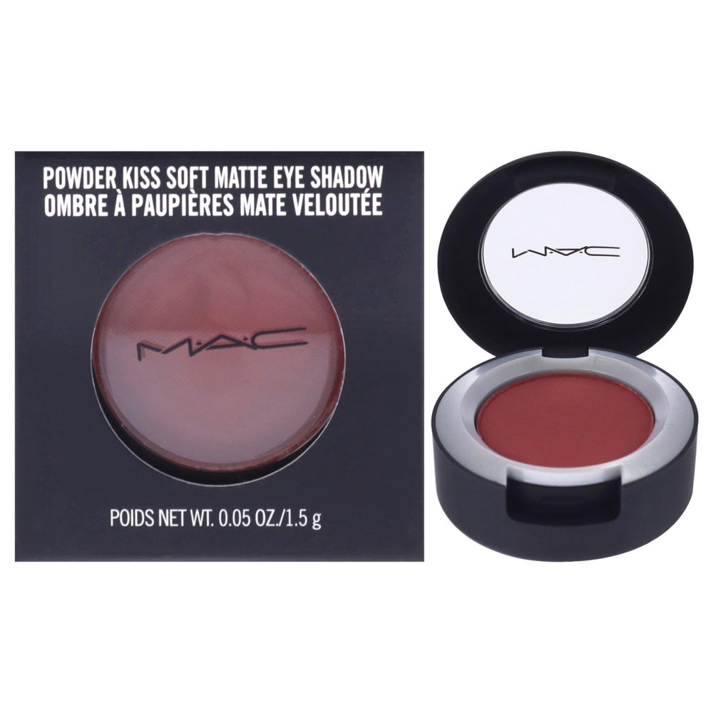 MAC Powder Kiss Eyeshadow - Devoted To Chili for Women - 0.05 oz Eye Shadow