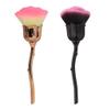 2pcs Nail Dust Brushes, Nail Art Dust Powder Remover, Large Rose Soft Nail Clean Up Art Brushes Makeup Blush Brushes for Powder Cosmetic Manicure Brush Nail Art Tools view 1