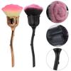 2pcs Nail Dust Brushes, Nail Art Dust Powder Remover, Large Rose Soft Nail Clean Up Art Brushes Makeup Blush Brushes for Powder Cosmetic Manicure Brush Nail Art Tools view 3
