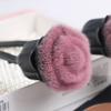 2pcs Nail Dust Brushes, Nail Art Dust Powder Remover, Large Rose Soft Nail Clean Up Art Brushes Makeup Blush Brushes for Powder Cosmetic Manicure Brush Nail Art Tools view 4