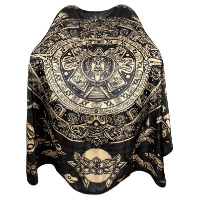 Pelocapa Barber Cape for Men with Copper Snap Closures, Professional Hair Salon Cutting Cape, Large Waterproof Hairdressing Gown for Hairstylist- 63 56