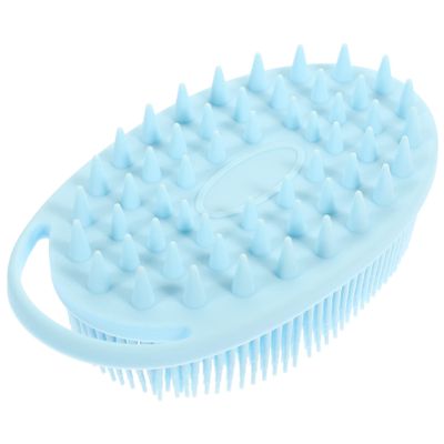Beavorty Bath Brush Dual-Sided Silicone Sensory Body Scrubber for Gentle Cleaning for Comfortable Bathing