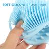 Beavorty Bath Brush Dual-Sided Silicone Sensory Body Scrubber for Gentle Cleaning for Comfortable Bathing view 3