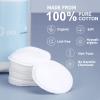 MSQ Cotton Rounds (500 Count), Makeup Remover Pads, Hypoallergenic, Face Cotton Pads, Facial Cleansing Round Cotton Pads, Lint-Free view 2
