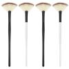 4 Pcs Facial Brushes Fan Mask Brushes, Soft Facial Applicator Brushes Tools for Peel Glycolic Mask Makeup view 1