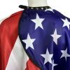 Pelocapa Barber Cape for Men, Haircut Cape Snap Closures, Professional Large Water-Resistant Hairdressing Gown for Hairstylist- 63 56(American Flag Pattern) view 2