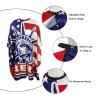 Pelocapa Barber Cape for Men, Haircut Cape Snap Closures, Professional Large Water-Resistant Hairdressing Gown for Hairstylist- 63 56(American Flag Pattern) view 3