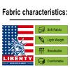 Pelocapa Barber Cape for Men, Haircut Cape Snap Closures, Professional Large Water-Resistant Hairdressing Gown for Hairstylist- 63 56(American Flag Pattern) view 4