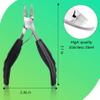 Feiccier Heavy Duty Ingrown Toenail Clippers, Professional Toenails Trimmer, Podiatrist Toe Nail Clippers for Thick Nail & Ingrown Toenails, Sharp Curved Blade, Pedicure Tools. view 2