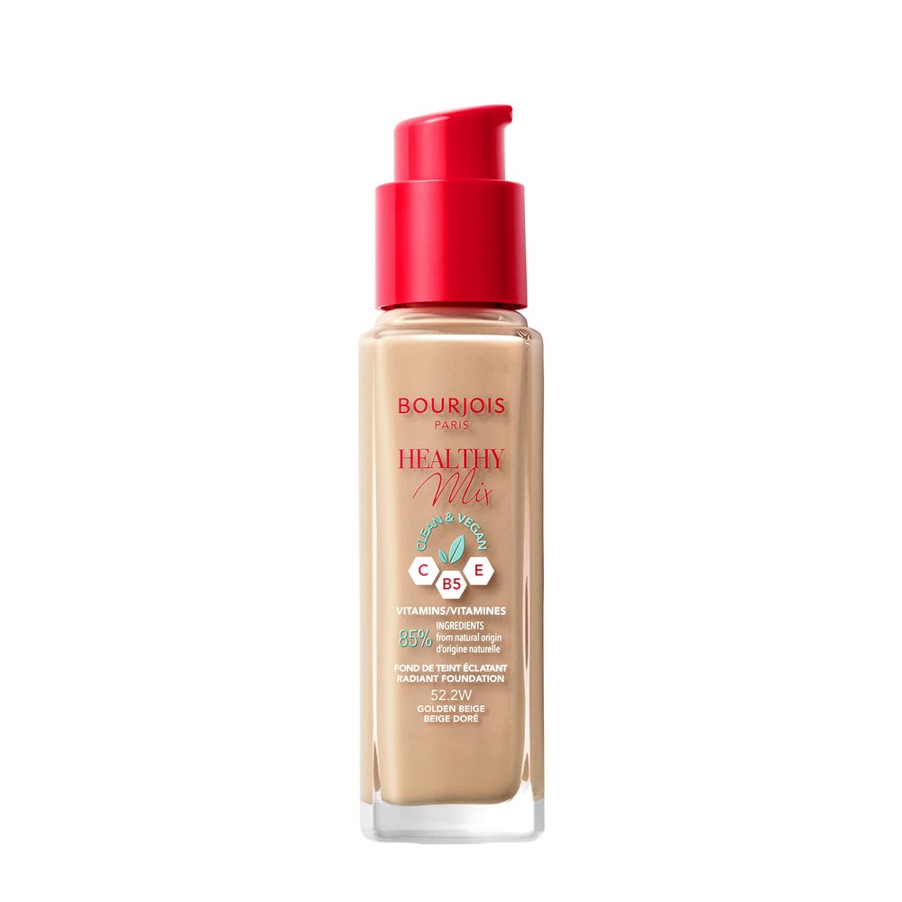Bourjois Healthy Mix Clean & Vegan Foundation - 52.2 Golden Beige