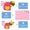 ARTIBETTER Cute Animal Bath Scrub Gloves for Kids - 3 Pack Toddler Bath Mitts Washcloths - Soft Wash Sponge for Baby Bathing view 3