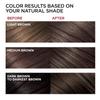 Fvquhvo Natural Instant 3 in 1 Hair Color Dye Shampoo for Gray Hair - Men & Women, Long Lasting Dark Brown view 4