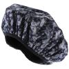 GLEAVI Bathing Cap Breathable Elastic Hair Cap Shower Bonnet for Makeup Spa Travel Comfortable and Portable Suitable for All Hair Types Flower view 1