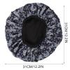 GLEAVI Bathing Cap Breathable Elastic Hair Cap Shower Bonnet for Makeup Spa Travel Comfortable and Portable Suitable for All Hair Types Flower view 2