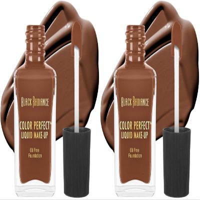 Black Radiance Color Perfect Liquid Make-Up, Cocoa Bean, 1 Ounce (Pack of 2)