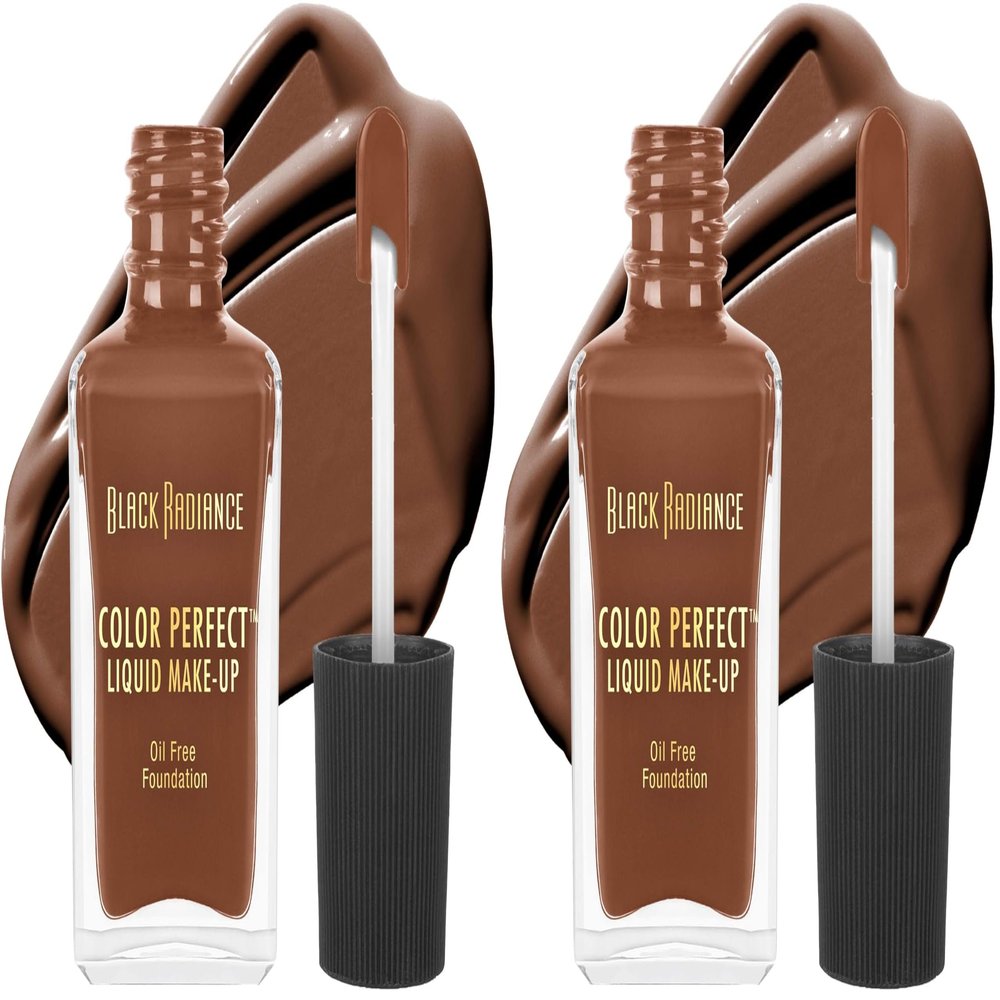 Black Radiance Color Perfect Liquid Make-Up, Cocoa Bean, 1 Ounce (Pack of 2)