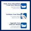 Dr. Teal's Epsom Salt Soaking Solution and Foaming Bath with Pure Epsom Salt Combo Pack, Lavender (Pack of 2) view 3