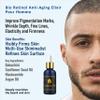 Anti-Aging Bio Retinol Elixir for Men  Bakuchiol, Niacinamide & Frankincense Oil Helps Reduce Wrinkles, Fine Lines, Crows Feet & Soothes Delicate Skin. Nourishes the Beard & Skin - 1.0 Fl Oz view 3