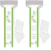 ForPro Premium Cotton Wipes, 100% Cotton, Extra-Soft, for Cosmetic, Nail, and Personal Care, 4 x 4, 200-Count (Pack of 2) view 1