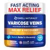 OWELL NATURALS Varicose & Spider Vein Leg Cream 2oz with Vitamin E - Maximum Strength All Natural Formula, Fast Acting Discomfort Reliever for Joint, Muscle, Knee (1 Pack) view 1