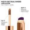 Urban Decay Quickie 24HR Full Coverage Waterproof Concealer (50WO - Tan Warm Orange), Natural Matte Finish, Hydrating Vitamin E, Dual-ended Buffing Brush & Multi-use Applicator - 0.5 fl oz view 3