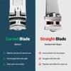 Alchemi Curved Blade Nail Clippers with Catcher, Surgical Sharp Fingernail & Toenail Clippers for Men Thick Nails, Heavy Duty No Splash Nail Cutters for Seniors, 2pcs Set view 2