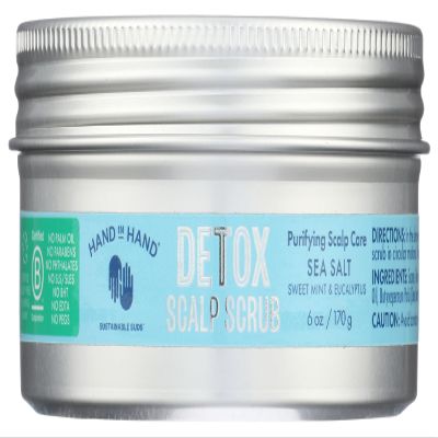 Hand In Hand Detox Scalp Scrub, 6 Oz