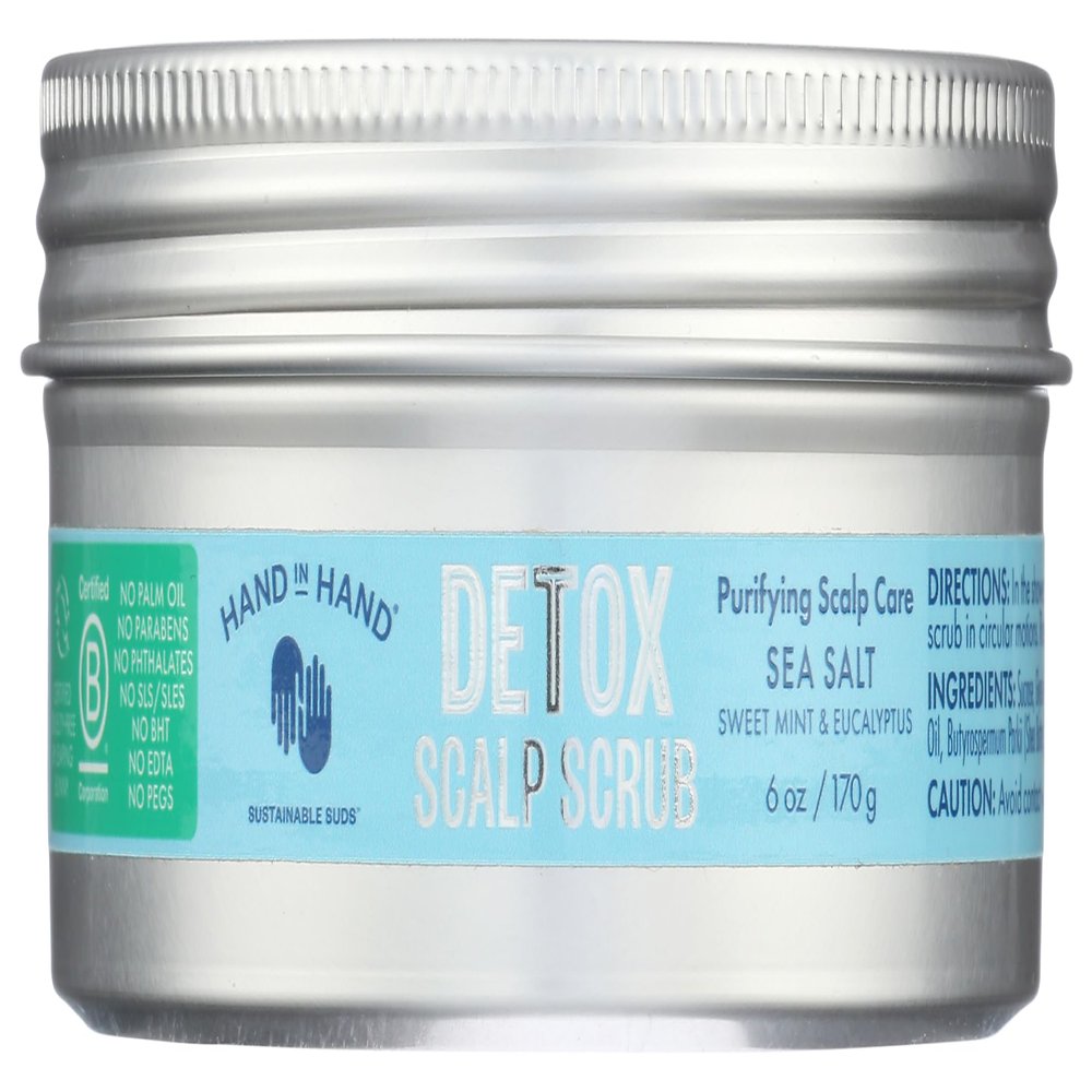Hand In Hand Detox Scalp Scrub, 6 Oz