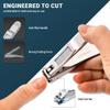 Alchemi Plus Nail Clippers with Catcher, 3D Curved Bladed Fingernail & Toenail Clippers Manicure Kit, Pedicure Kit for Women, Complete Personal Nail Care Kit for Travel Essentials view 4