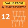 BIC Sensitive 3 Disposable Razors for Men With 3 Blades for Sensitive Skin, 12 Count Value Pack of Shaving Razors view 2