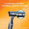 BIC Sensitive 3 Disposable Razors for Men With 3 Blades for Sensitive Skin, 12 Count Value Pack of Shaving Razors view 4