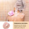 KALLORY Silk Night Hat for Men Women Satin Tie Bonnet Durags for Men Silk Sleep Mask view 4