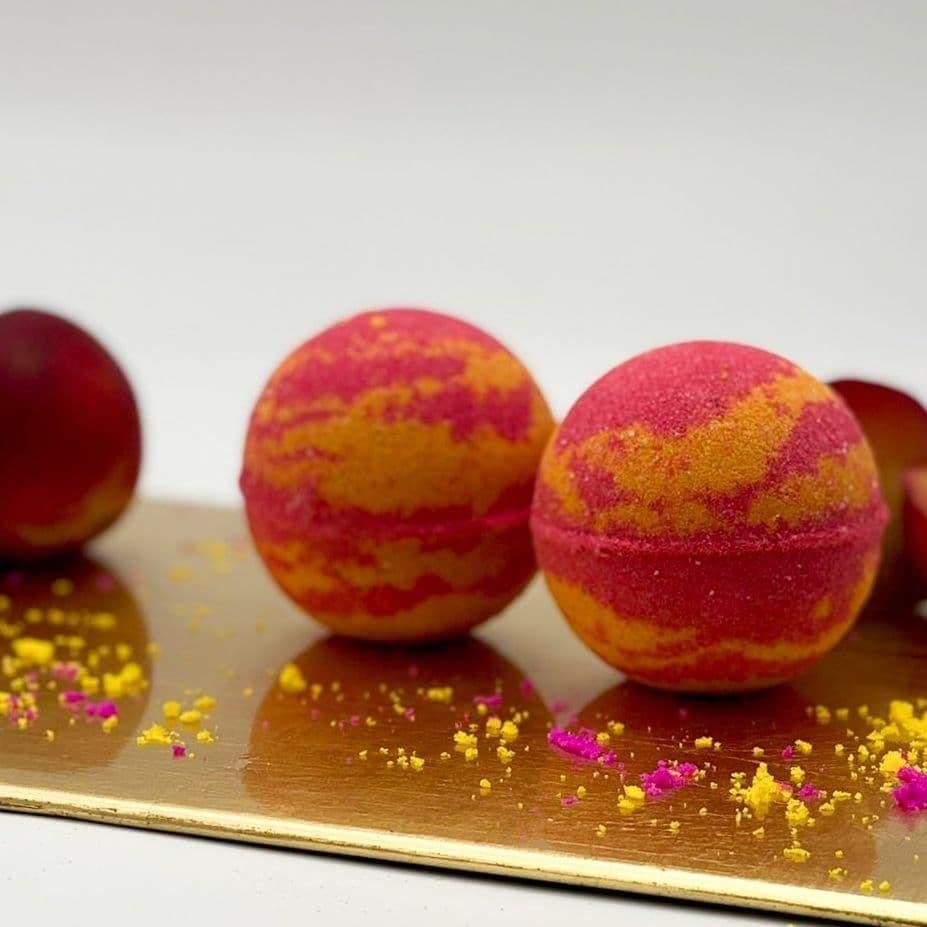 Peach Cobbler Bath Bomb