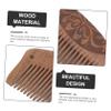 KALLORY Household Sandalwood Hair Comb Anti-static Hair Care Tool for Smooth Styling for Reduces and Dandruff Birthday view 3