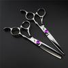 6.0 Inch Hair Cutting Scissors Set, Barber Hair Cutting & Thinning Shears, Barber Salon Hairdressing Shears, Hairdressing Thinning Shears, 440C Japanese Stainless Steel, for Barber And Home Use view 2