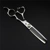 6.0 Inch Hair Cutting Scissors Set, Barber Hair Cutting & Thinning Shears, Barber Salon Hairdressing Shears, Hairdressing Thinning Shears, 440C Japanese Stainless Steel, for Hair Stylist Or Home Use view 4