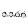 3 Tiers Beauty Salon Stand Rolling Cart SPA Beauty Machine Holder Trolley Modern Beauty Equipment Cart Pink view 2