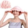100% Mulberry Silk Bonnet for Sleeping Women, 22 Momme Grade-6A Double Layer Silk Hair Wrap for Hair Care with Elastic Stay On Head view 1