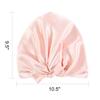100% Mulberry Silk Bonnet for Sleeping Women, 22 Momme Grade-6A Double Layer Silk Hair Wrap for Hair Care with Elastic Stay On Head view 2