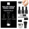 Nailboo Here's a Tip Premium Dip Nails Starter Kit, Nail Powder Dip Kit for DIY At Home Manicure, Includes Dipping Powder and Liquids, White view 1