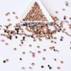 SS20 1440pcs Light Peach Glass Crystal Hot Fix Rhinestones Flatback Iron On Stones for DIY Nail Art Fabric Clothes Decoration view 2