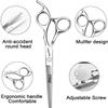 Barber hair scissors, Axemoore professional haircut Cutting Scissors/Shears set- 6", made of Japanese stainless steel, especially (6in-2pc-A) view 4