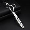 Barber hair scissors, Axemoore professional haircut Cutting Scissors/Shears set- 6", made of Japanese stainless steel, especially (6 in- tooth-D) view 3