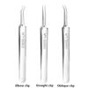 3 Pcs German Ultra-fine Cell Pimples Blackhead Clip Tweezers Beauty Salon Special Scraping & Closing Artifact Acne Needle Tool view 2