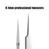 3 Pcs German Ultra-fine Cell Pimples Blackhead Clip Tweezers Beauty Salon Special Scraping & Closing Artifact Acne Needle Tool view 3