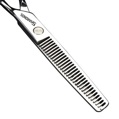 Barber hair scissors, Axemoore professional haircut Cutting Scissors/Shears set- 6", made of Japanese stainless steel, especially (6 in- tooth-B)