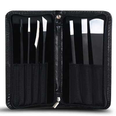 7-piece pedicure knife set Ingrown toenail blade tool foot care nail knife exfoliator,Foot Repair Sharp Blade Kit for Ingrown Nail Corn Callus