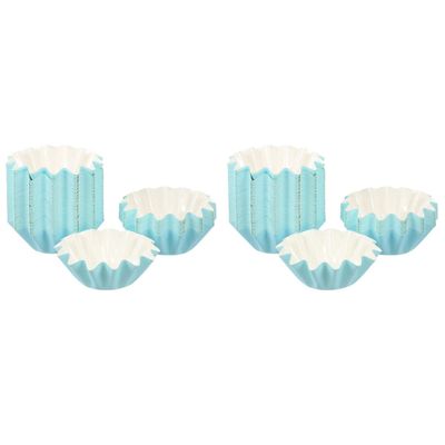FRCOLOR 2sets Wax Melt Warmer Liners Paper Made Tray Warmer Liner Large Quantity Safe Material 50pcs*2