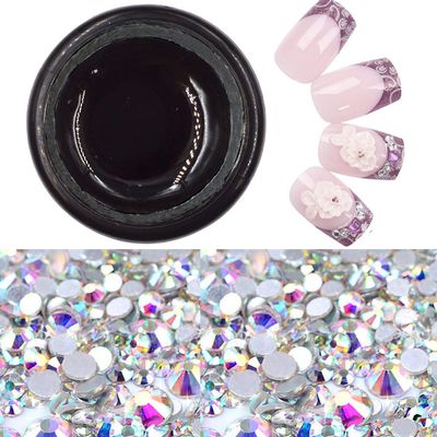 SS4 Nail Art Flat Back rhinestione